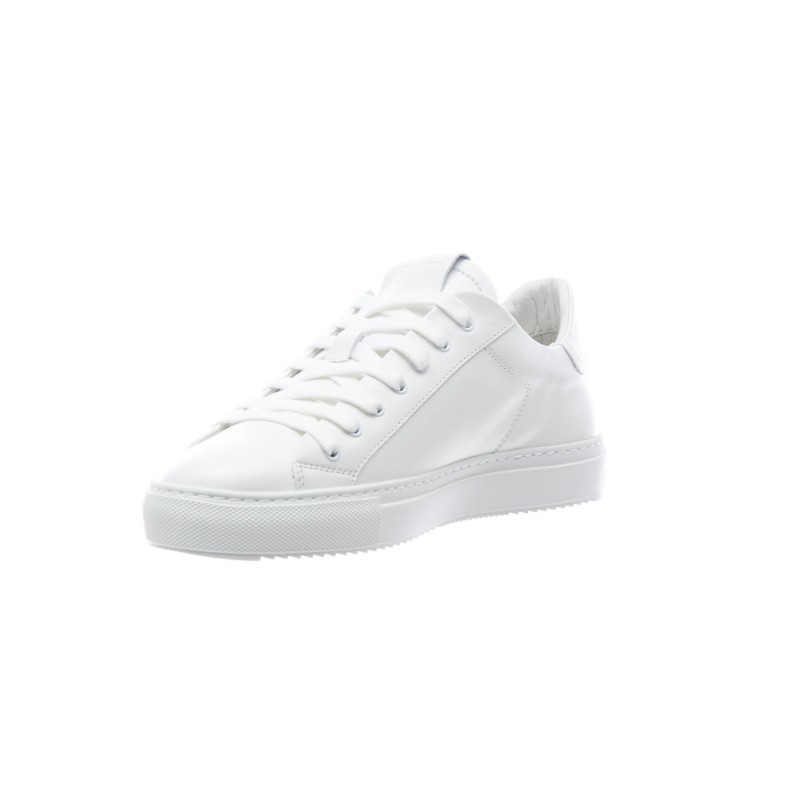 Shoe - Tennis oslo all white leather | Bertamini Shop