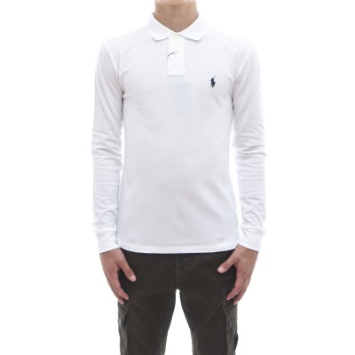 Men's long-sleeved polo...