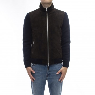 Down jacket - Francis knit...