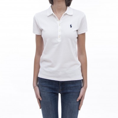 Women's short-sleeved polo...